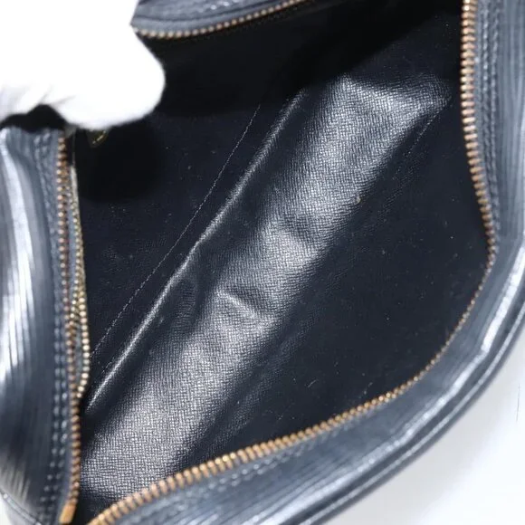 Authentic LOUIS VUITTON Epi Trocadero 23 Shoulder Bag Black M52302 LV - Picture 15 of 16